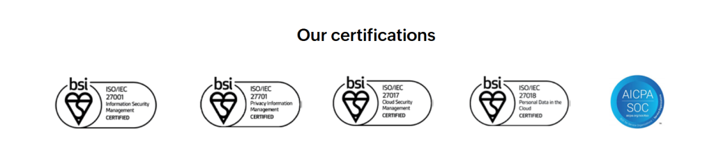 Certificationss