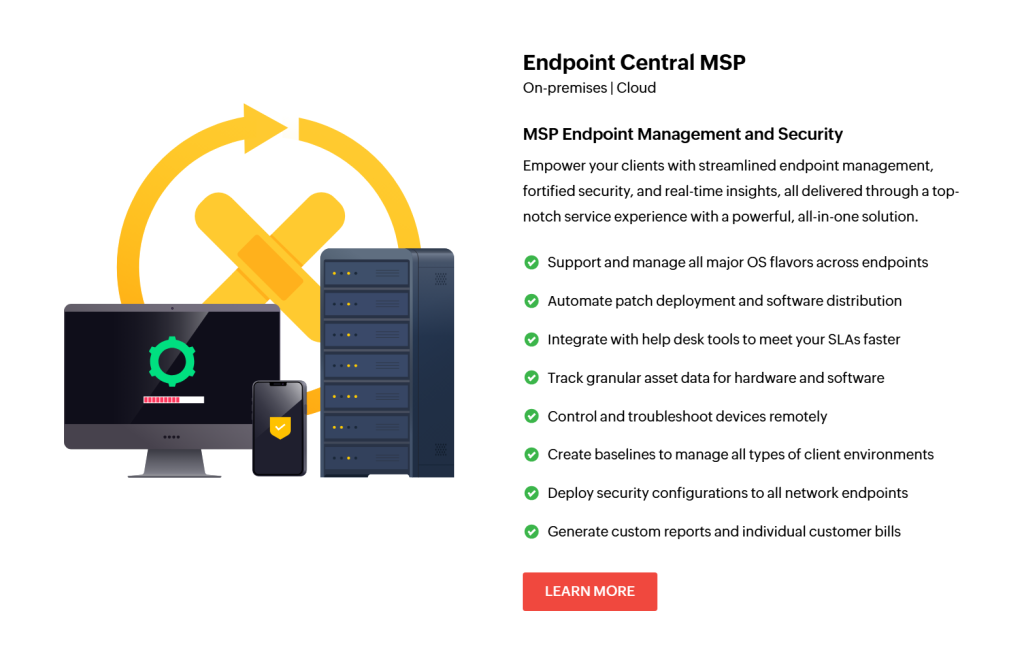 Endpoint Central MSP
